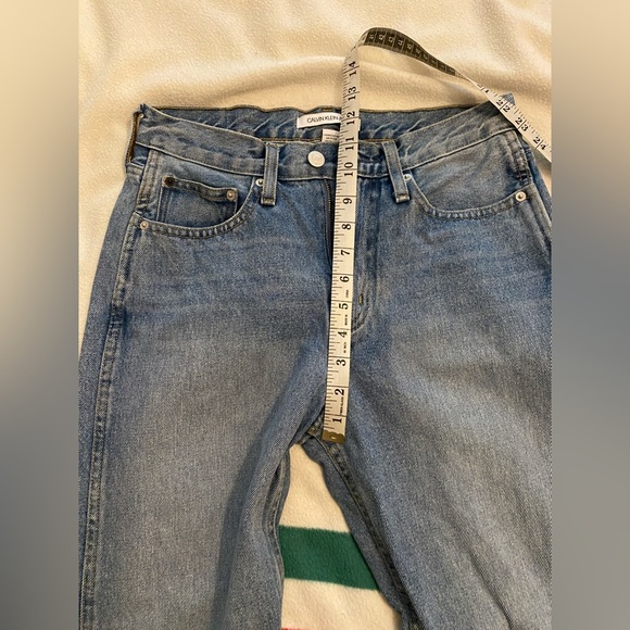 VINTAGE Calvin Klein Light Wash Jeans - Sz 26/27 - Picture 5 of 7